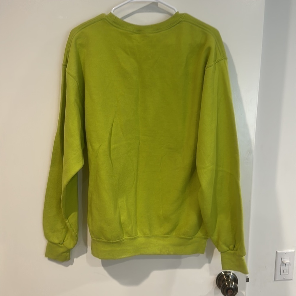 Green, Casual, Comfy Basic Sweatshirt - image 2